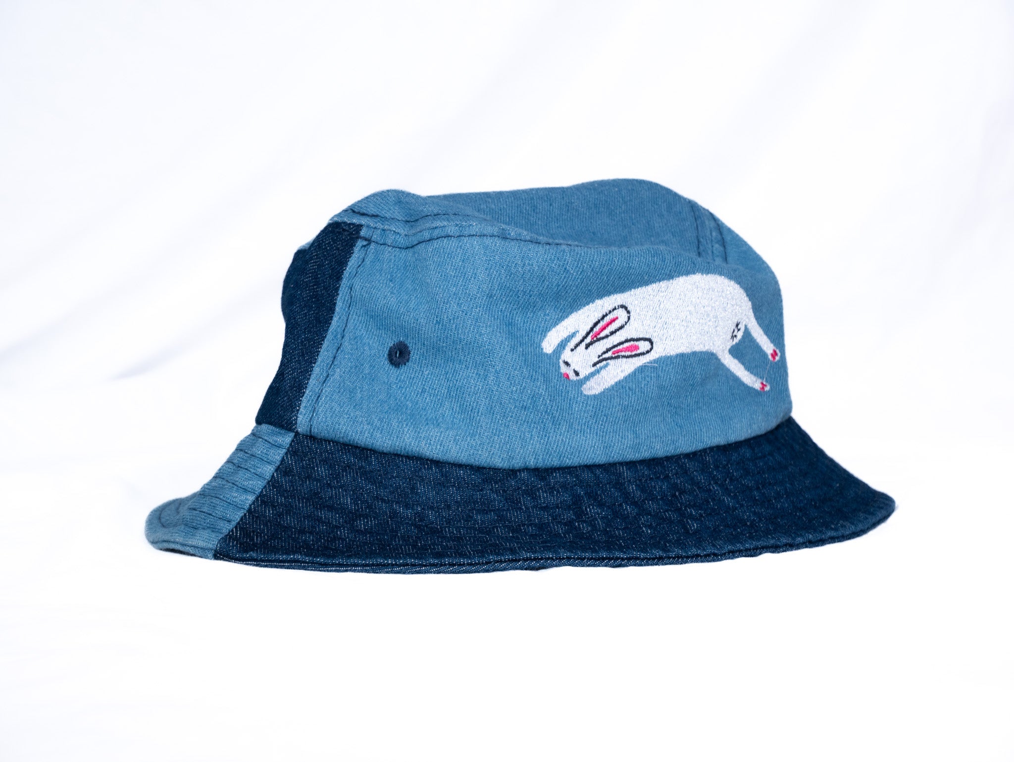 Rabbit Denim Bucket Hat