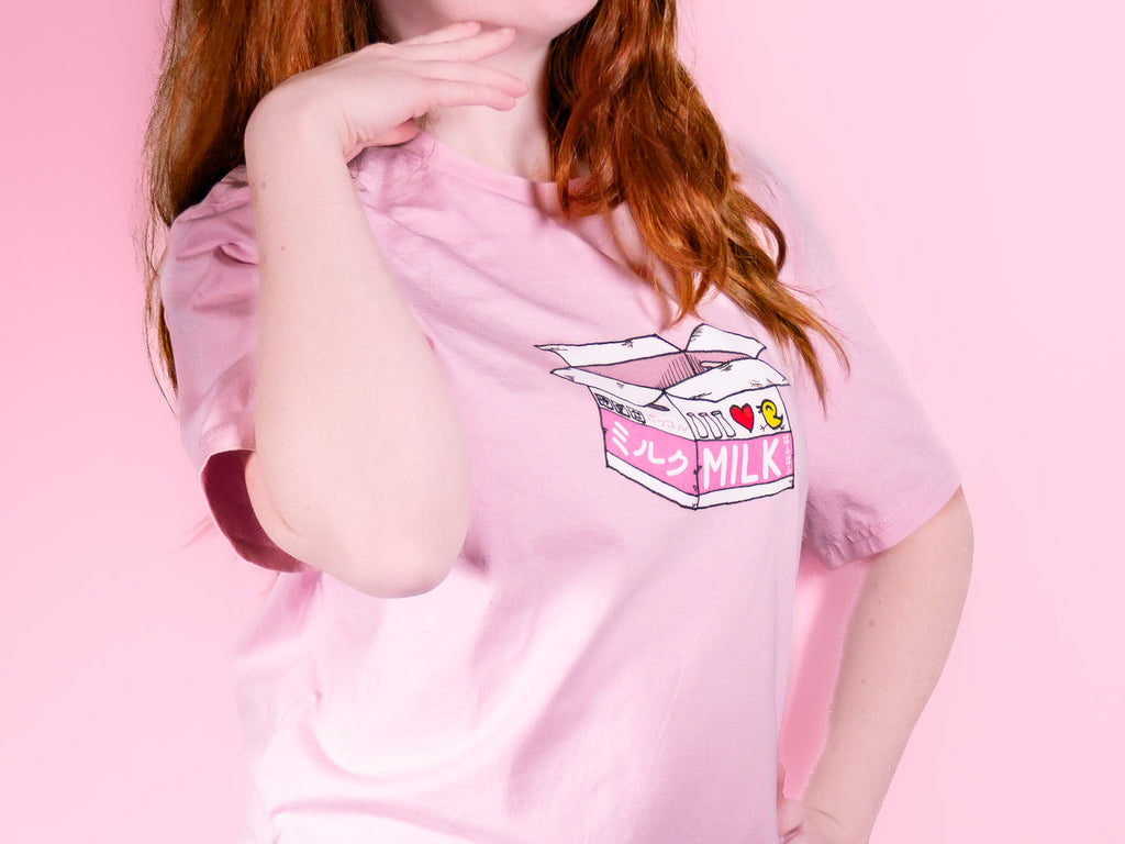 Boxy Milk Tee
